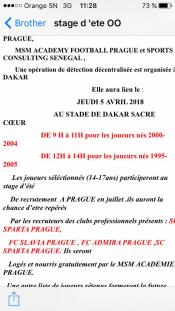 Détection foot
