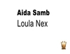 Aida Samb - Loula Nex - 8227 vues